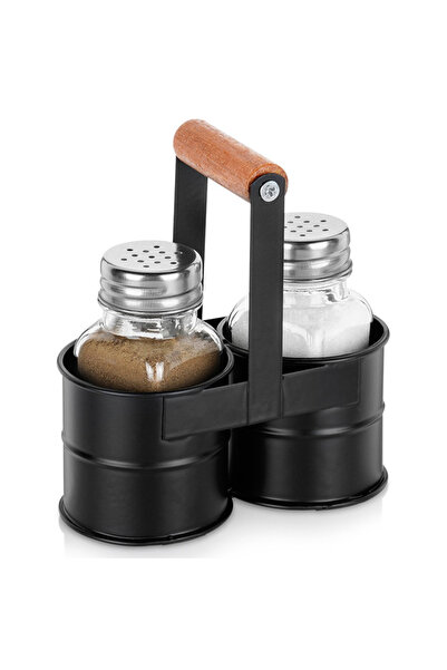 Vilde Salt and pepper shaker set with stand, 3 pieces