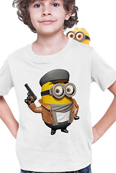 OEM Детска тениска за момчета Миньони Детектив Нор от  "Аз, проклетникът "