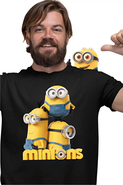 OEM Ανδρικό T-shirt Ομάδα Μίνιονς - Οι Απαισιοί Μίνιονς