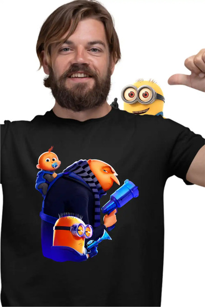 OEM Ανδρικό T-Shirt Επικίνδυνοι Μίνιονς: Αποστολή