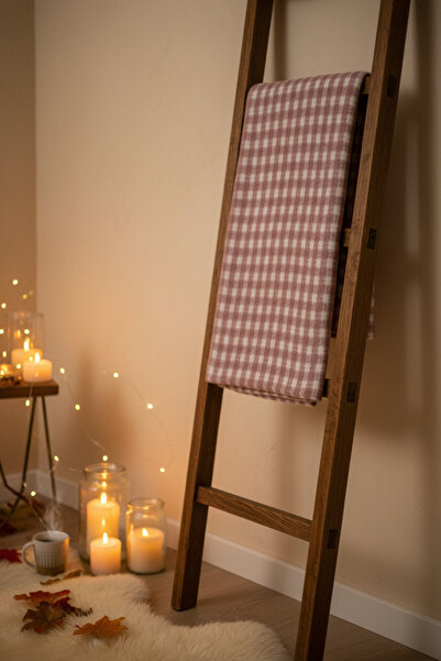 YAZICI بطانية سكوتش مفردة مقاس 150x220 بنمط خاص ناعمة ودافئة للاستخدام الشتوي...