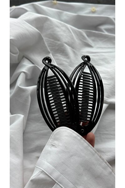 YOYYO مشبك شعر نسائي مكون من قطعتين، إكسسوارات شعر نسائية، مشبك شعر على شكل موز