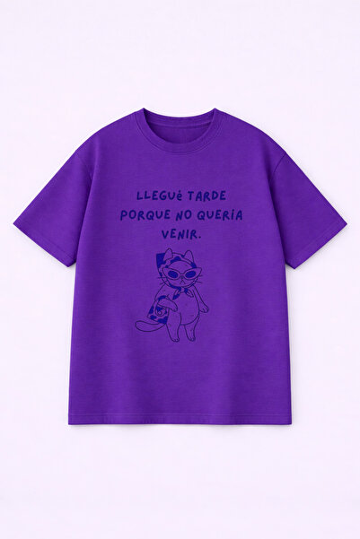 LORVEX Oversize Unisex T-Shirt 100% Cotton Comfortable Fit Printed T-Shirt