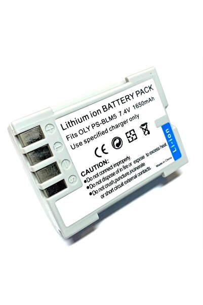 Batmax Battery for Olympus PS-BLM1 / PS-BLM5 1650 mAh fully decoded