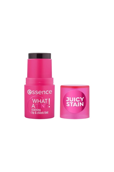 Essence , What a Tint!, Lip & Cheek Balm 2-In-1, 10, Raspberry Vibes, 5 ml
