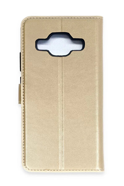 FREEDOM STOREE حافظة نيو فايس سامسونج جالاكسي جيه 5 تريند إس بلس - ذهبي