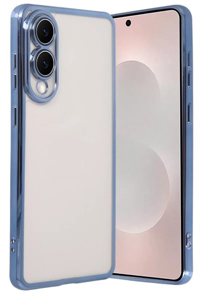 Generic Brand Samsung galaxy s25 edge razer lens silicone - light blue