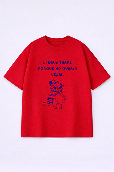 LORVEX Oversize Unisex T-Shirt 100% Cotton Comfortable Fit Printed T-Shirt