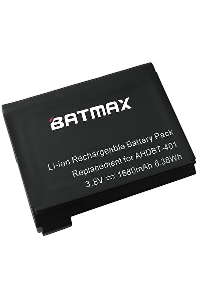 Batmax Battery for GoPro AHDBT-401 1650 mAh fully decoded