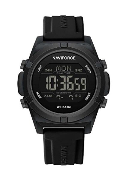 Naviforce ساعة رياضية رقمية فاخرة مقاومة للماء للرجال، إصدار جديد NF7127