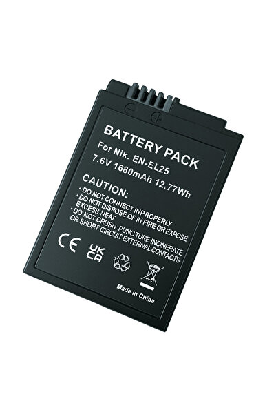 Batmax Μπαταρία για Nikon EN-EL25 1680 mAh πλήρως αποκωδικοποιημένη