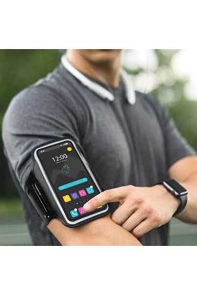 OEM Mobile Phone Sports Arm Band Case Black 9.1 x 17.5 cm