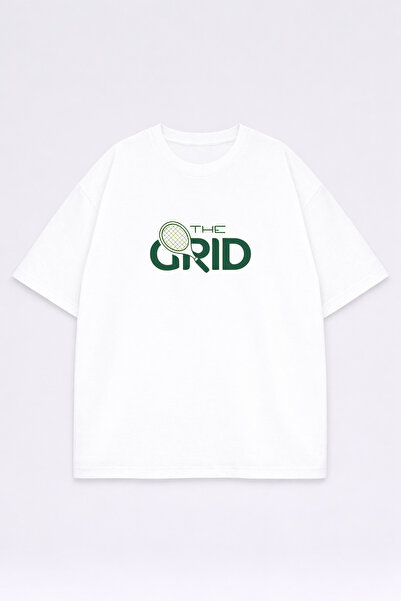 LORVEX Μπλουζάκι Oversize Unisex 100% Βαμβακερό Άνετο Μπλουζάκι με Στάμπα