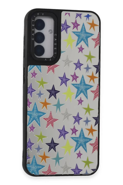 FREEDOM STOREE غطاء حماية نيو فيس لهاتف سامسونج جالاكسي A14 4G بنمط مرآة - مر...