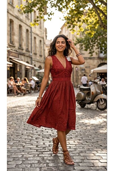 Fibula Authentic Standard Size 100% Cotton Imported Embroidered Dress Suitabl...