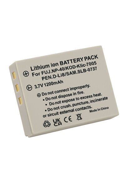 Batmax Μπαταρία για Fujifilm NP-40 1200 mAh πλήρως αποκωδικοποιημένη