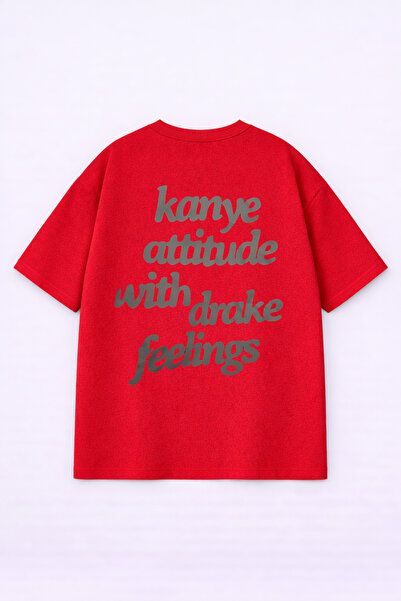 LORVEX Μπλουζάκι Oversize Unisex 100% Βαμβακερό Άνετο Μπλουζάκι με Στάμπα