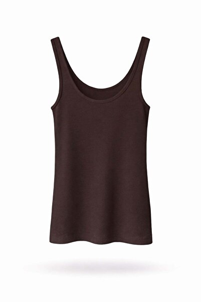 5in1Canpolat Brown Soft Touch Undershirt