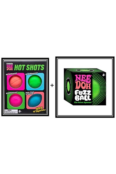 Needoh هوت شوتس تيني متعدد القطع + كرة فوز بول