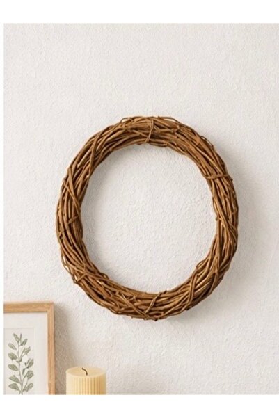 SP CONCEPT Doğal El Yapımı Kapı Çelengi – Rustik Dekoratif Duvar & Kapı Süsü
