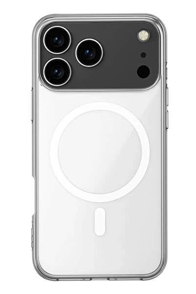 Beta Moda Hub حافظة Newface لهاتف iPhone 17 Pro مصنوعة من السيليكون الشفاف - ...