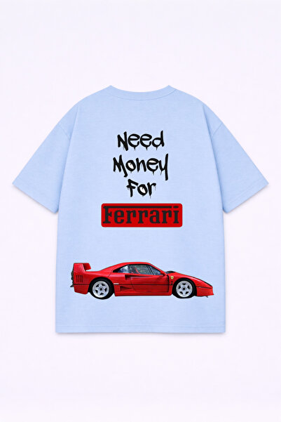 LORVEX Oversize Unisex T-Shirt 100% Cotton Comfortable Fit Printed T-Shirt