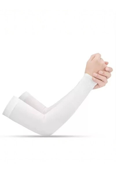 SOSYETEZGAHI White Color Sleeve with Finger Snap