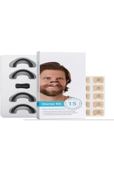 SimpluAcasa External Nasal Dilator Starter Pack Kit – Solution for Snoring an...