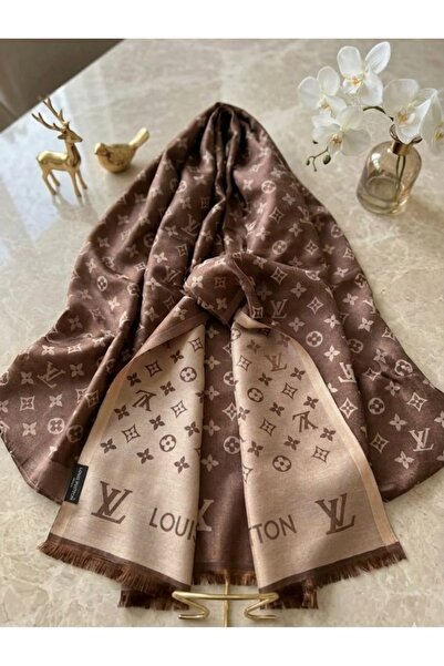 white stars Double-Sided L Pattern Shawl