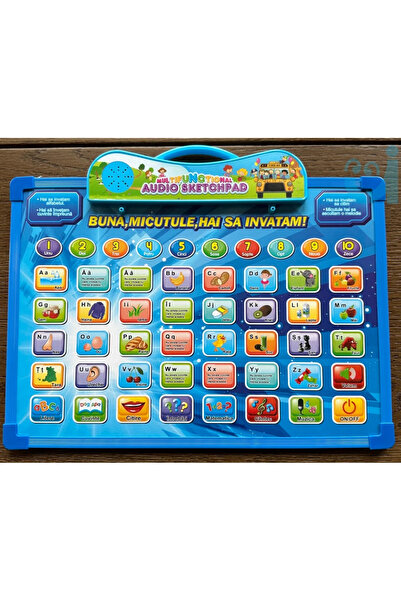 PlayFun Tableta in limba romana 2 in 1 cu activitati educative