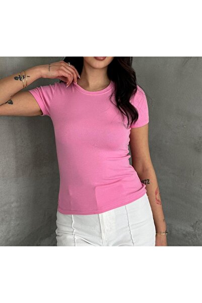 Makarina Women's Short Sleeves Modal Fabric Comfortable Fit Bady