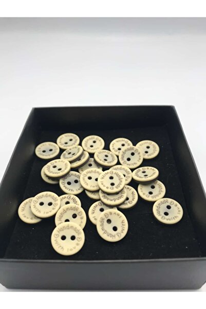 Zeyora Handmade Printed Button (50's)