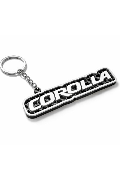 OEM Toyota Corolla Logolu Anahtarlık – Şık Tasarım Araba Anahtarlığı