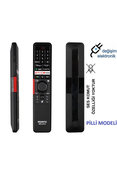 FULLY Vestel 55Uv9750 Smart Vidaa Tv Kumandası