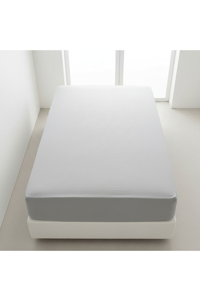 YAZICI Single Elastic Fitted Sheet 100X200 Cotton Soft Breathable Non-Slip Fl...