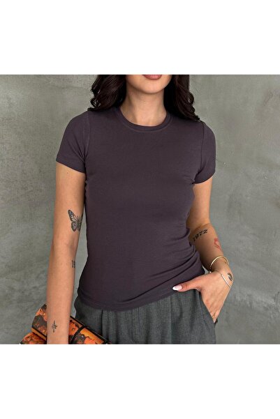 Makarina Women's Short Sleeves Modal Fabric Comfortable Fit Bady