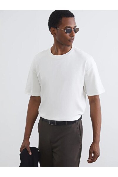 LC Waikiki Ανδρικό μπλουζάκι με λαιμόκοψη ποδηλάτου (S6)