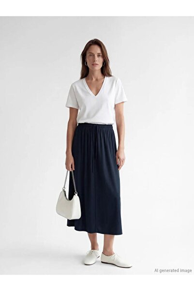 LC Waikiki Fusta evazată cu talie elastică (S6)