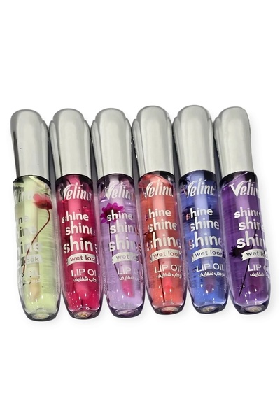 velina مرطب وقلوس شفايف فيلينا 6 لون