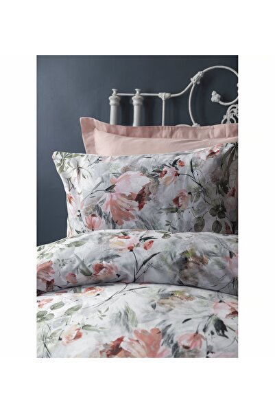 İssimo Home Dorothy 210 TC (83 TEL) Dijital Pamuk Saten Tek Kişilik Nevresim ...