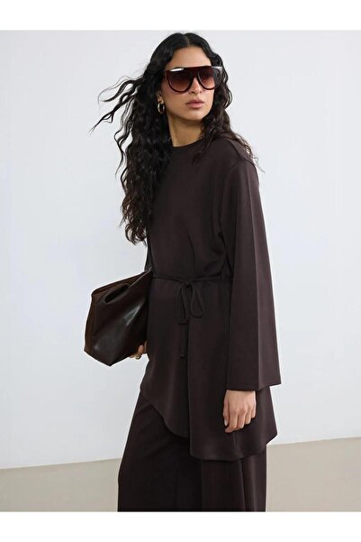 LC Waikiki Crew Neck Asymmetrical Cut Blouse (S6)