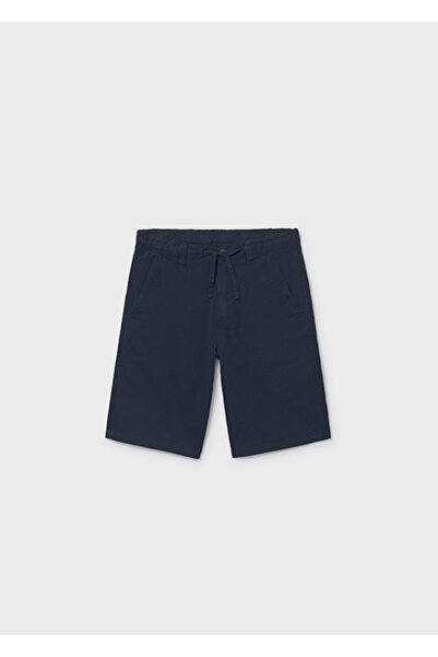 MAYORAL Boy's Chino Bermuda Shorts Navy Blue - 06216