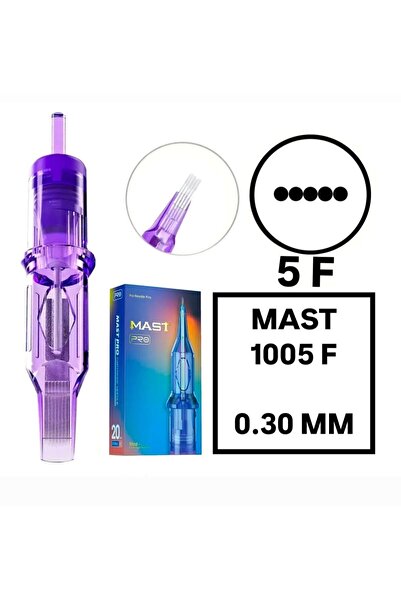 MASTPRO Pro Cartridges 1 Kutu Pro 1005 F - 0.30 mm - Kartuş Dövme ve MAST Kal...