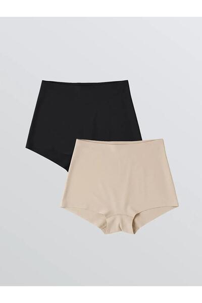 LC Waikiki Εσώρουχα χωρίς ραφές με ψηλή μέση, σετ 2 τεμαχίων (S6)