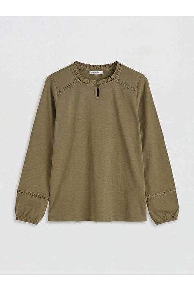 LC Waikiki Crew Neck Embroidered Blouse (S6)