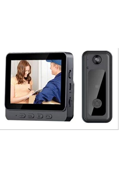 SimpluAcasa Vizor Digital Inteligent cu Ecran LCD 2.8", Cameră Video Night Vi...