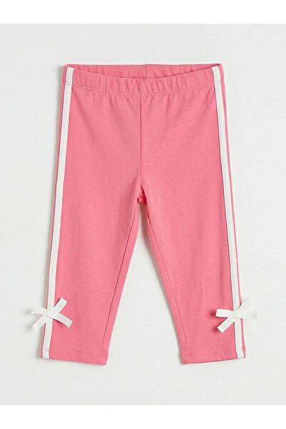 LC Waikiki Κοριτσίστικο κολάν με λωρίδες στα πλαϊνά και λεπτομέρεια φιόγκου (S6)