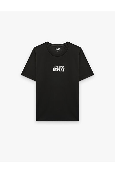 Koton Αθλητικό μπλουζάκι με κοντό μανίκι με στάμπα