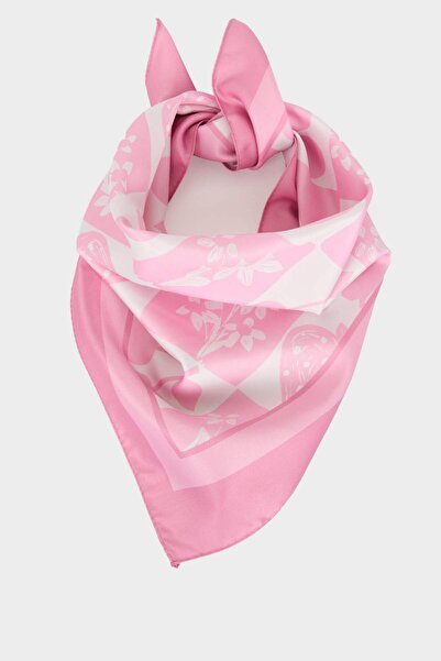 DeFacto Eșarfă din satin cu model pentru fete H4039A826SM