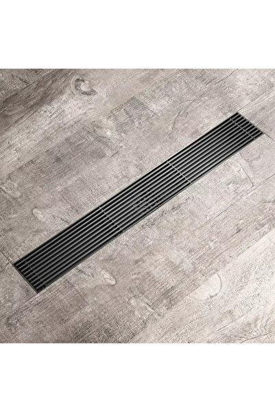 Herum Sifon de duș, montat în pardoseală, liniar, din oțel inoxidabil, set co...